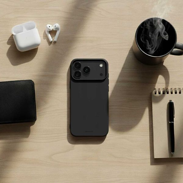 Spacecase Silicone Case 3.0 Iphone 17 Pro Black zdjęcie 5