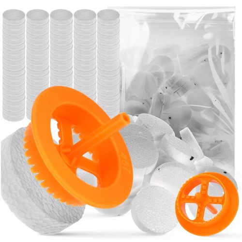 Zaślepki styropianowe 67 18 mm białe 100 szt frez do ociepleń ETICS na Arena.pl