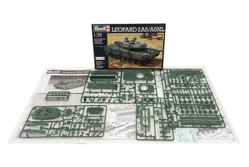 A7701 Model do sklejania czołg LEOPARD 2A5/A5NL na Arena.pl