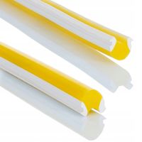 Neon Frez 8mm ŻÓŁTY Osłona Osłonka do Napisów Neon LED Silikon 10x9mm