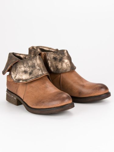 BRĄZOWE BOTKI WORKERY Rozmiar - 41 na Arena.pl