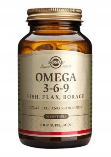 Solgar OMEGA 3-6-9 60 kapsułek na Arena.pl