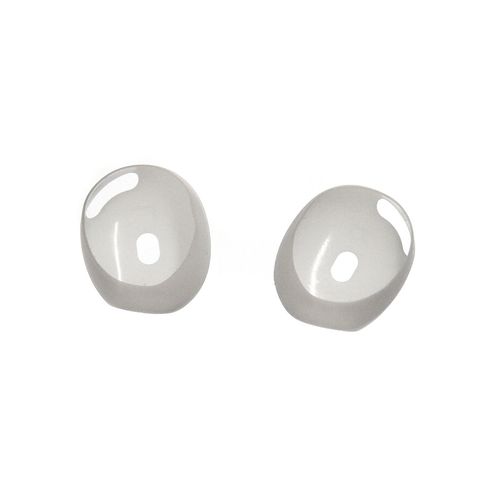 Gumki cienkie bez uszka do słuchawek Apple Airpods 4 białe ultrathin na Arena.pl