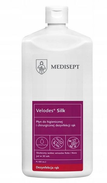 VELODES SILK 1L Płyn Dezynfekcja Rąk zdjęcie 1
