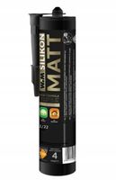 WIM Silikon matowy MATT 1/22 122 Czarny 300ml