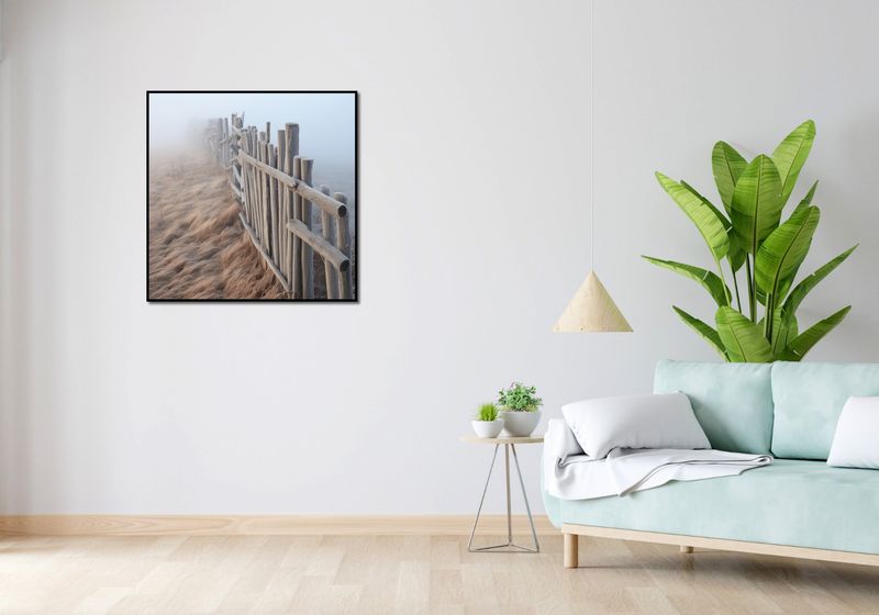 Plakat 80x80cm Mgła nad Wydmami zdjęcie 4