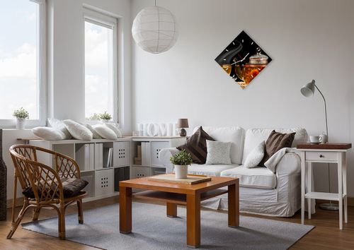 Zegar Ścienny - Herbata Napar  - 40X40 Cm - C3Ad40X40-2253 na Arena.pl