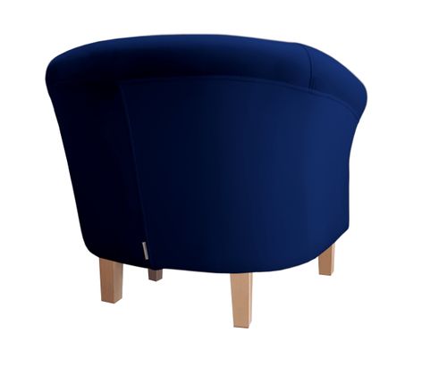 Fotel Milo nogi buk granatowy MG16 na Arena.pl