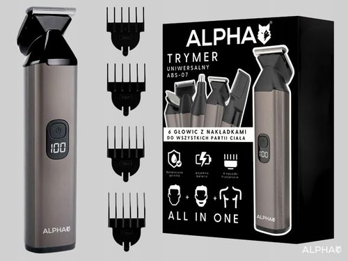 Trymer Do Nosa, Brody, Ciała - Maszynka Do Włosów 10w1 Magnetyczne na Arena.pl