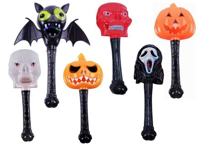 berło świecące led strój halloween zdjęcie 1