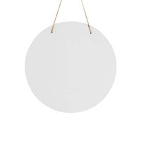 Zawieszka na drzwi z MDF-u do sublimacji - koło Ø 30 cm