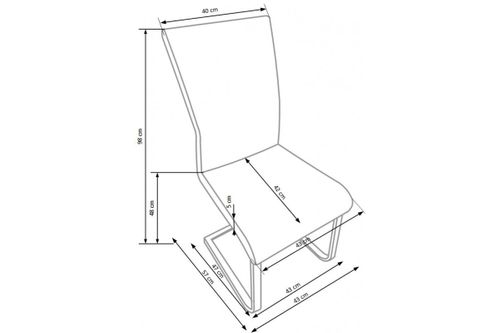 Krzesło K218 cappuccino na Arena.pl