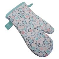 Rękawica Kuchenna Ochronna Bawełniana Kwiaty