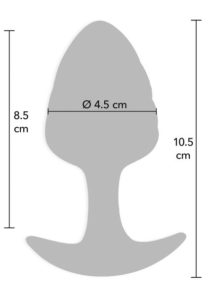 Crystal Butt Plug Large zdjęcie 3