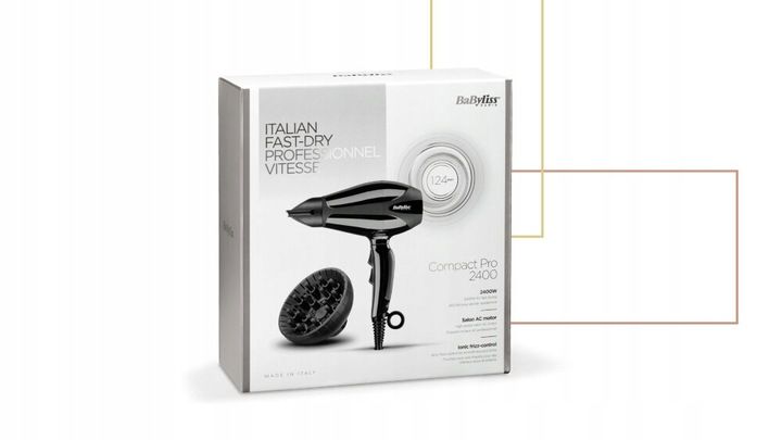 SUSZARKA DO WŁOSÓW BABYLISS 6715DE 2400W zdjęcie 2