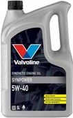 VALVOLINE SYNPOWER 5W-40 VW502.0/505 BMW LL-98 5L