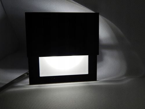 Oprawa schodowa 230V LED oświetlenie schodowe CZARNA Neutralna 4500k na Arena.pl