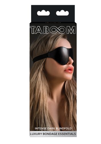 opaska na oczy intense dark blindfold black taboom na Arena.pl