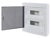 SKRZYNKA ELEKTRYCZNA ROZDZIELNIA NATYNKOWA IP40 DYMNA 2x12 24