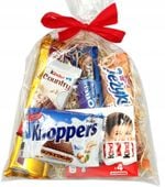 Paczka Na Mikołaja Dla Dzieci Zestaw Słodyczy KINDER MILKA Na Święta