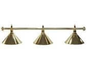 Lampa bilardowa Elegance 3 klosze złote