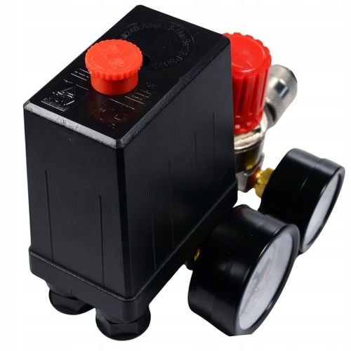 WYŁĄCZNIK WŁĄCZNIK CIŚNIENIOWY DO KOMPRESORA 230V PRESOSTAT 2 - 12 BAR na Arena.pl