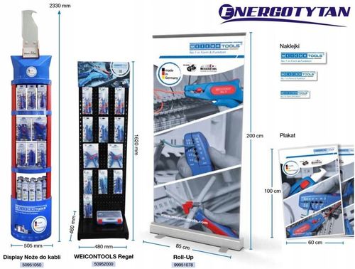WEICON ŚCIĄGACZ IZOLACJI DO KABLI NR 5 0,2-6 mm2 / ORYGINAŁ MADE IN na Arena.pl