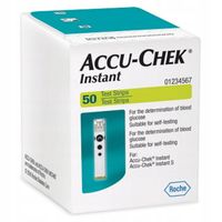ACCU-CHEK INSTANT 50 sztuk Paski testowe DO POMIARU POZ. GLUKOZY WE