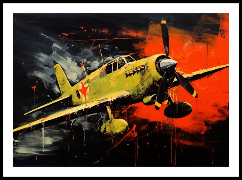 Plakat 70x50cm Barwny Przelot zdjęcie 3