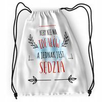 Plecak Dla Sędziego Sportowy Szkolny Worek Torba Z Nadrukiem Ze Zdjęciem