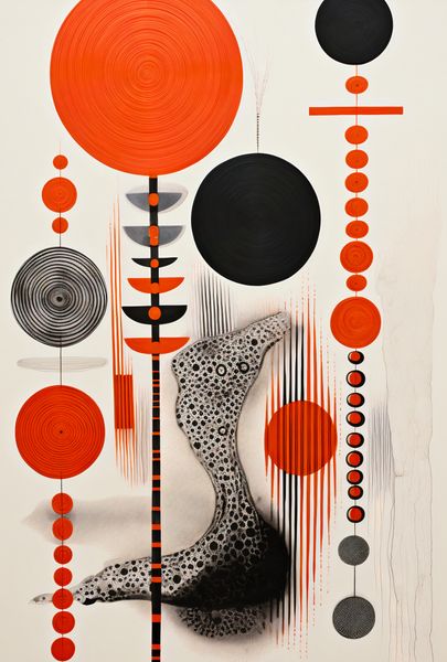 Plakat 67,5x100cm Kontrastowy Kosmos zdjęcie 1