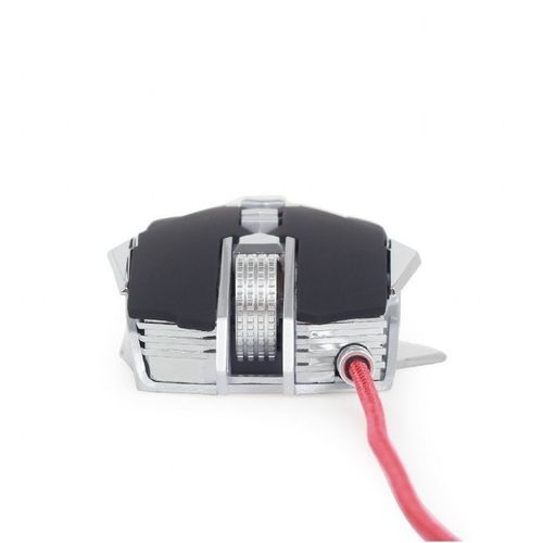 Programowalna mysz dla graczy czarno-srebrna na Arena.pl