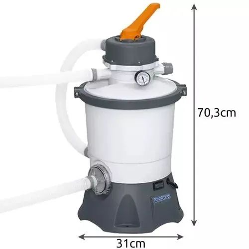 Pompa do basenu PIASKOWA 3028 l/h FILTR Bestway 85 W na Arena.pl