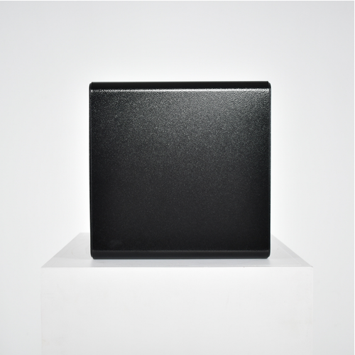 Pancerny Domowy Sejf z Zamkiem Elektronicznym i Kluczem 30x35x30 cm Czarny na Arena.pl