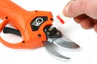 SEKATOR AKUMULATOROWY KOWADEŁKOWY NOŻYCE OGRODOWE ELEKTRYCZNE 2X BATERIA