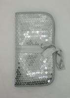 Golden Rose Zestaw pędzli do makijażu z naturalnego włosia Etui Srebne Kolor - 14