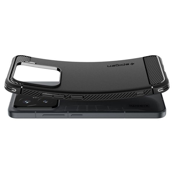 SPIGEN RUGGED ARMOR XIAOMI 15 MATTE BLACK zdjęcie 8