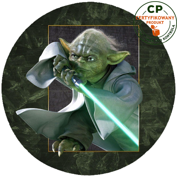Opłatek na tort Star Wars - Yoda zdjęcie 1