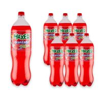 Maxer Napój gazowany oranżada czerwona 2 l x 6 sztuk