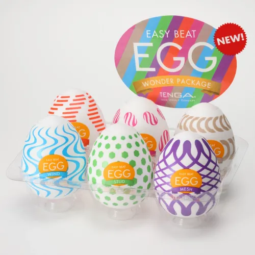 tenga egg wonder 6 styles pack - zestaw 6 modeli z rożnymi teksturami na Arena.pl