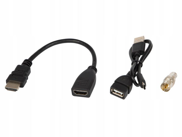 DEKODER TUNER TV DVB-T2 HEVC H.265 FULL HD MINI PILOT ANTENA 4x zdjęcie 12