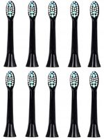 SZCZOTECZKA SARMOCARE S100 końcówki czarne 10 szt.