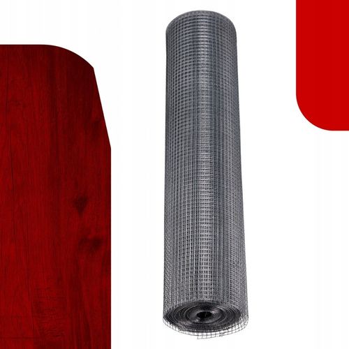SIATKA PRZECIW GRYZONIOM SZKODNIKOM 1m 100cm OCYNKOWANA 50x50 2,0mm | 25mb na Arena.pl