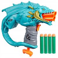 MAŁY PISTOLET NERF DUNGEON DRAGONS MICROSHOTS RAKOR F6277 + STRZAŁKI