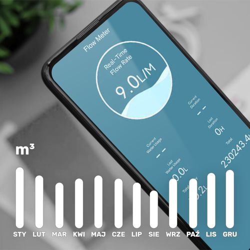 Ogrodowy Zawór Wody z Panelem Solarnym Automatyczne Nawadnianie WiFi Tuya na Arena.pl