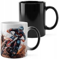 KUBEK MAGICZNY 330ML DRUK - MOTOR MOTOCYKL MOTOCROSS