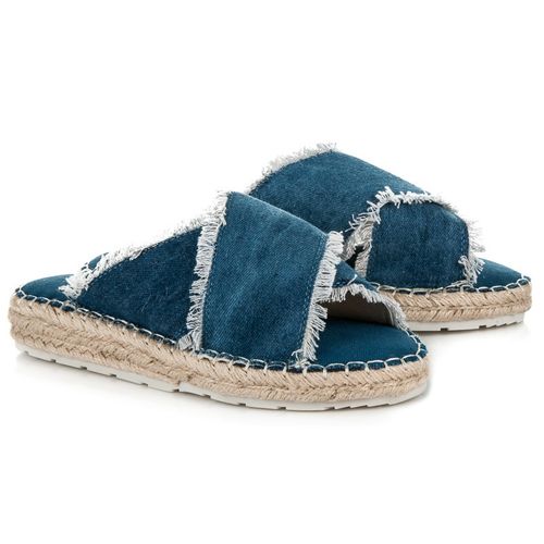 Jeansowe Klapki Espadryle r.38 na Arena.pl