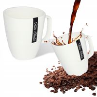 KUBEK PORCELANOWY NA KAWĘ HERBATĘ 300 ML PORCELANA FESTA ITALIA VIVA