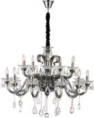 Lampa wisząca GLITTER 95x70-134 chromowa