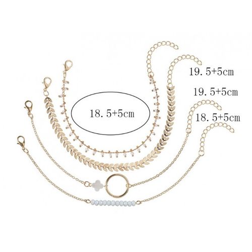 zestaw 4w1 bransoletki  boho b479 na Arena.pl